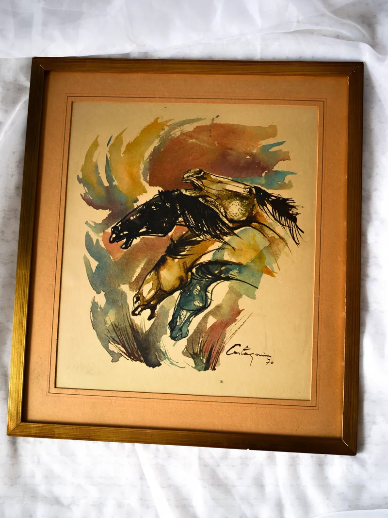 Cuadro de caballo, foto 1 de 3