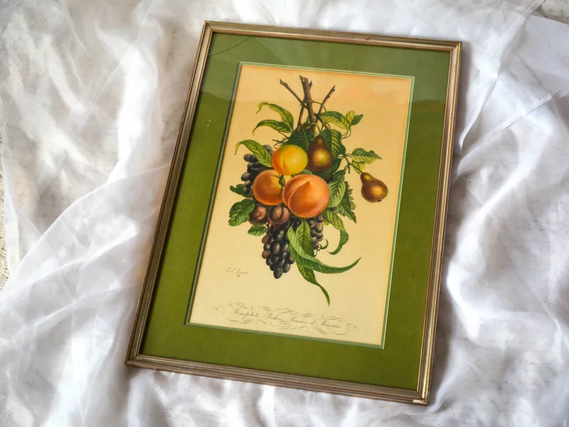 Cuadro de frutas, foto 1 de 3
