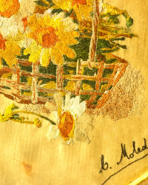 Cuadro ovalado de flores, foto 5