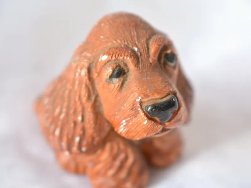 Perro cocker de cerámica, foto 3 de 3